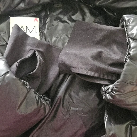 SAM. SOHO BELTED MID LENGTH PUFFER JACKET MEDIUM - Picture 10 of 16